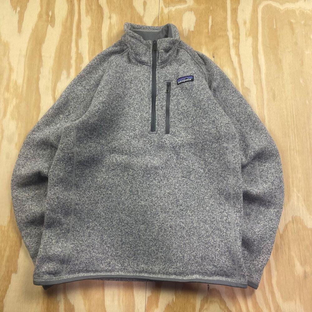 Patagonia Better Sweater 1/4-Zip Fleece – Nickel Heather Gray – Men’s S
